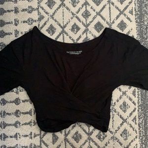 Black Victoria’s Secret Crop Top